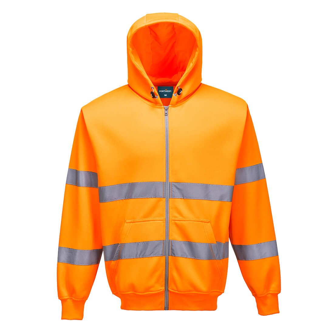 Portwest B305 — Hi-Vis Zipped Hoodie