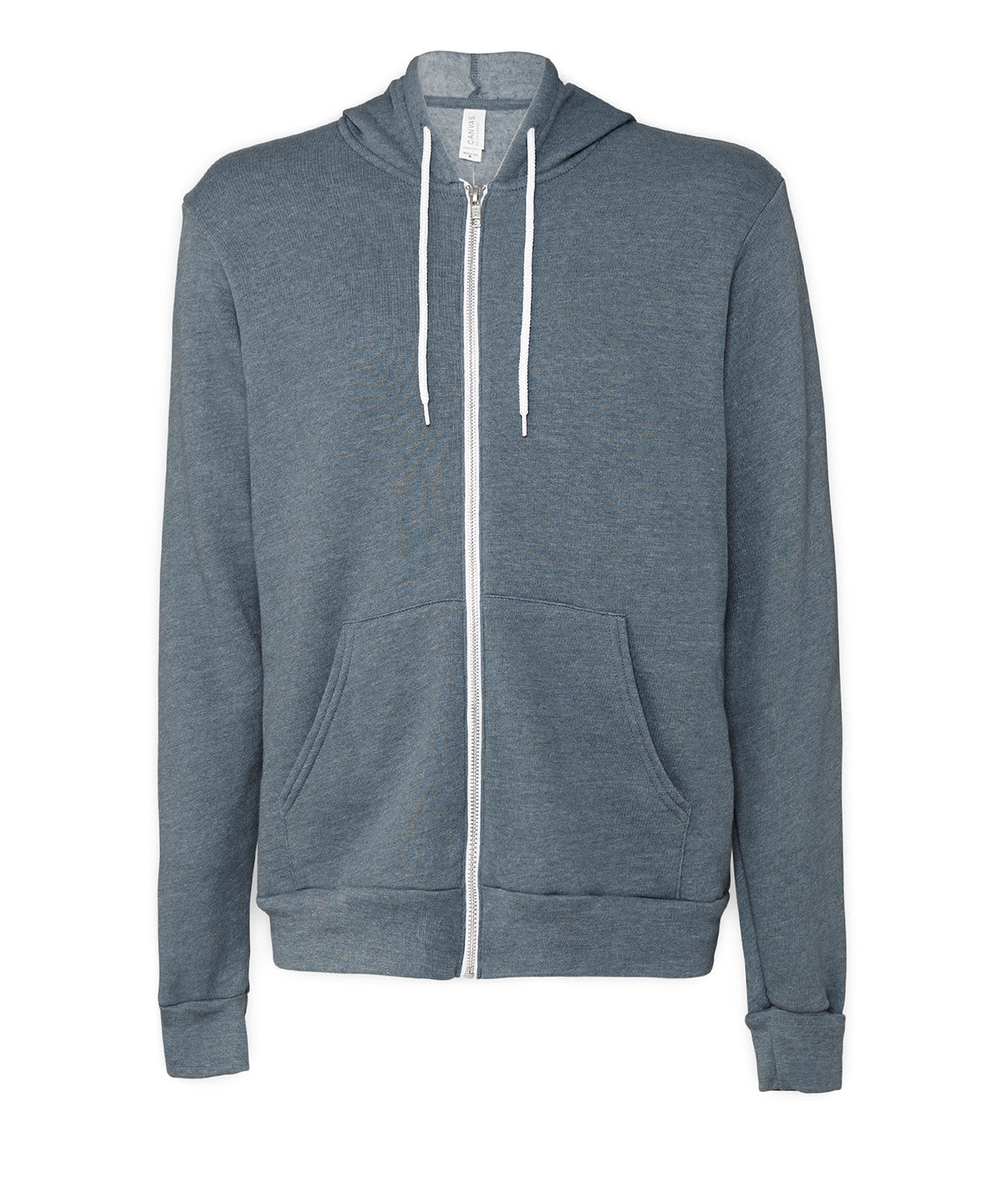 Bella Canvas BE106 — Unisex polycotton fleece full-zip hoodie