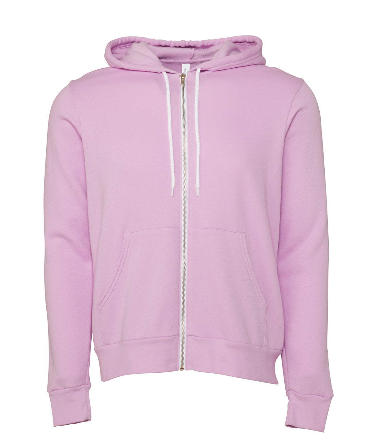Bella Canvas BE106 — Unisex polycotton fleece full-zip hoodie