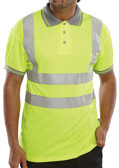 BSEEN EN ISO 20471 POLO OR — Beeswift BPKSE
