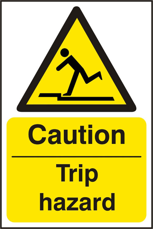 Beeswift BSS11053N — CAUTION TRIP HAZARD SIGN