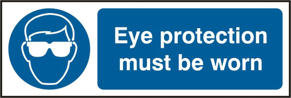Beeswift BSS11397N — EYE PROTECTION RIGID PVC SIGN