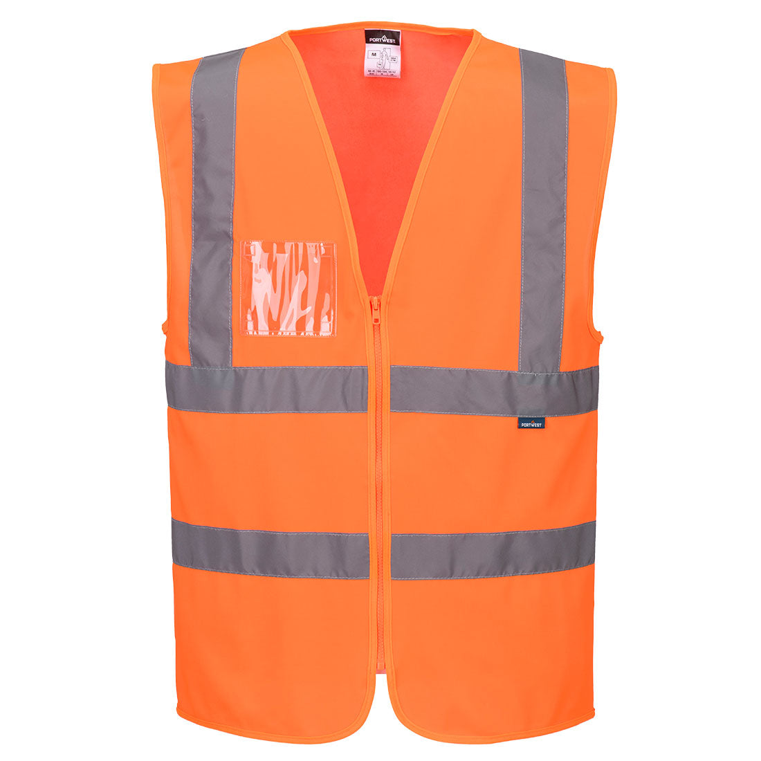 Portwest C371 — Hi-Vis Zipped Band and Brace Vest