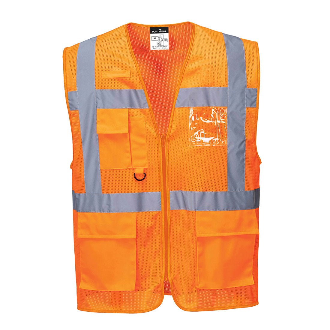 Portwest C376 — Athens Hi-Vis Mesh Executive Vest