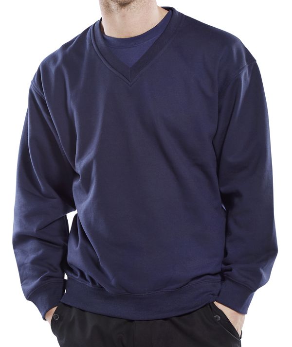 Beeswift CLVPCSNXXL — CLICK V/N PC SWEATSHIRT N XXL