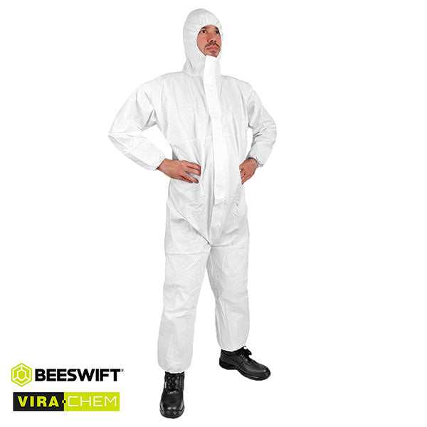 Beeswift COCN4013E — Vira-Chem Disposable Laminated Coverall Type 5/6