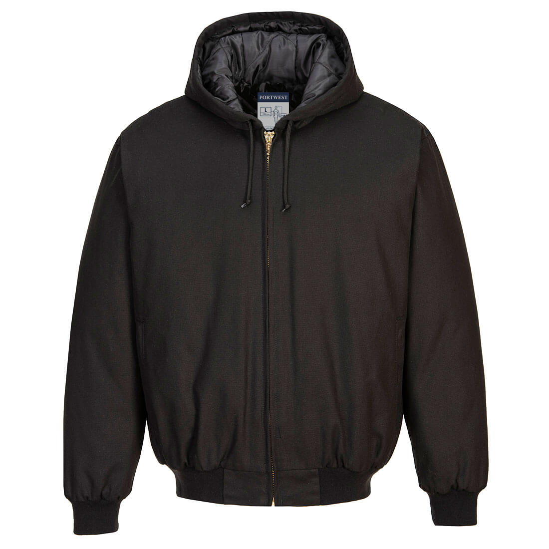 Portwest DC801 — Duck Quilt Lined Hooded Jacket
