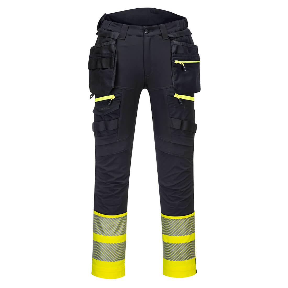 Portwest DX445 — DX4 Hi-Vis Detachable Holster Pocket Class 1 Trousers