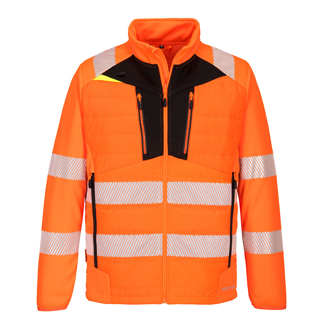 Portwest DX473 — DX4 Hi-Vis Hybrid Baffle Jacket