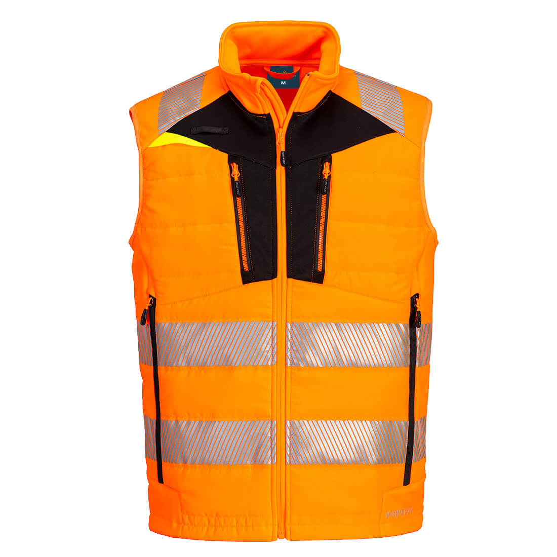 Portwest DX479 — DX4 Hi-Vis Hybrid Baffle Bodywarmer