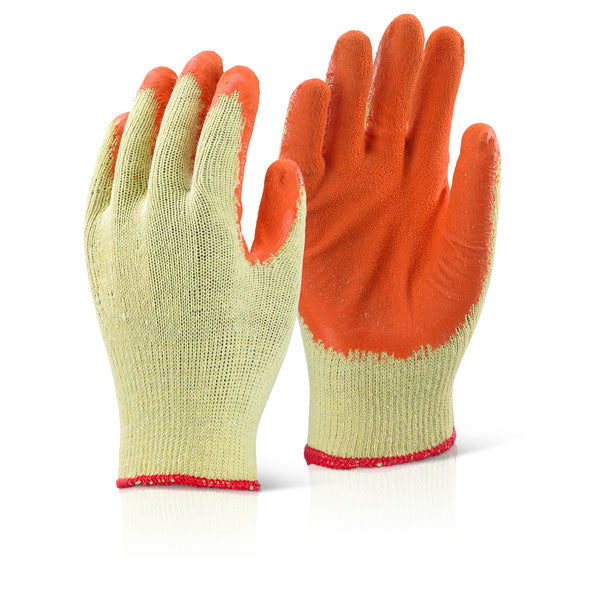 Beeswift EC8ORXL — ECONOMY GRIP GLOVE ORANGE XL