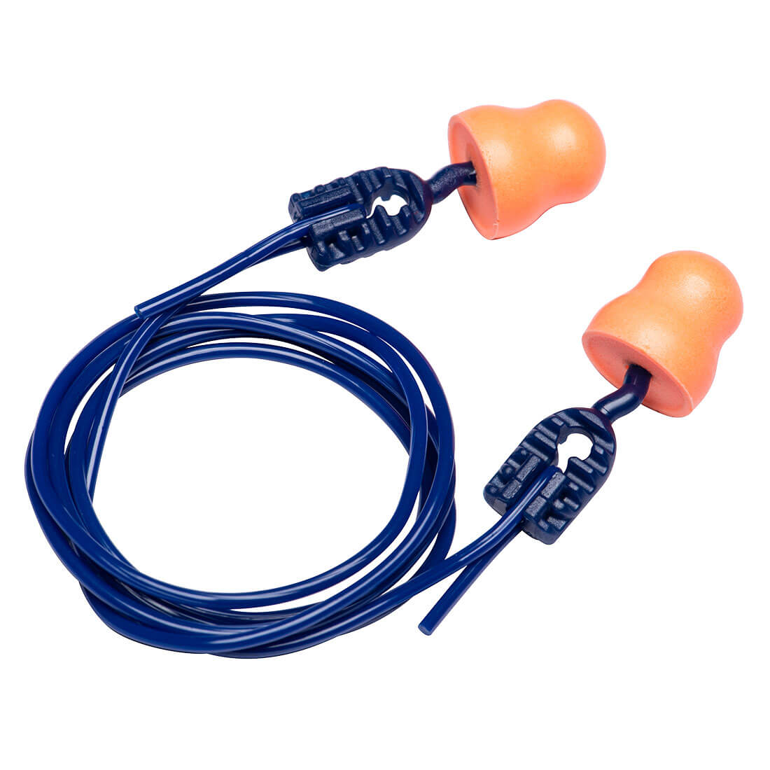 Portwest EP12 — Easy Fit PU Ear Plugs Corded (200 Pairs)