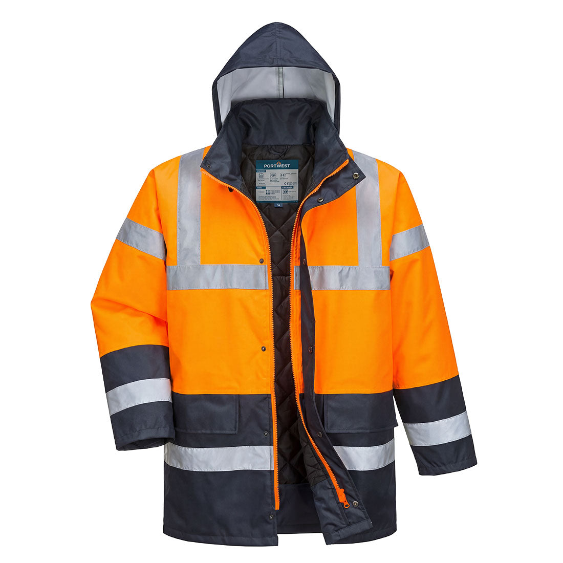 Portwest ES466 — ES1 Essential Hi-Vis Contrast Winter Traffic Jacket