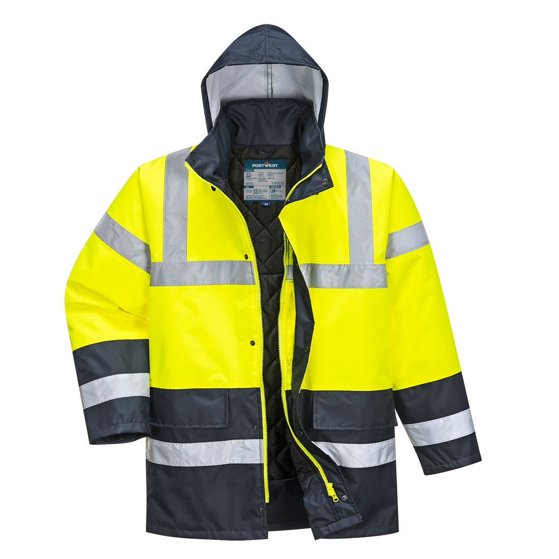 Portwest ES466 — ES1 Essential Hi-Vis Contrast Winter Traffic Jacket