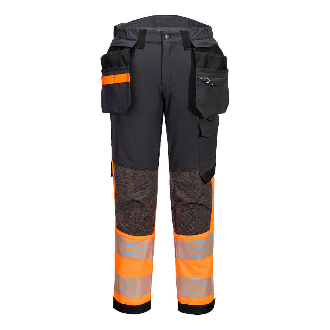 Portwest EV442 — EV4 Hi-Vis Stretch Detachable Holster Class 1 Trousers