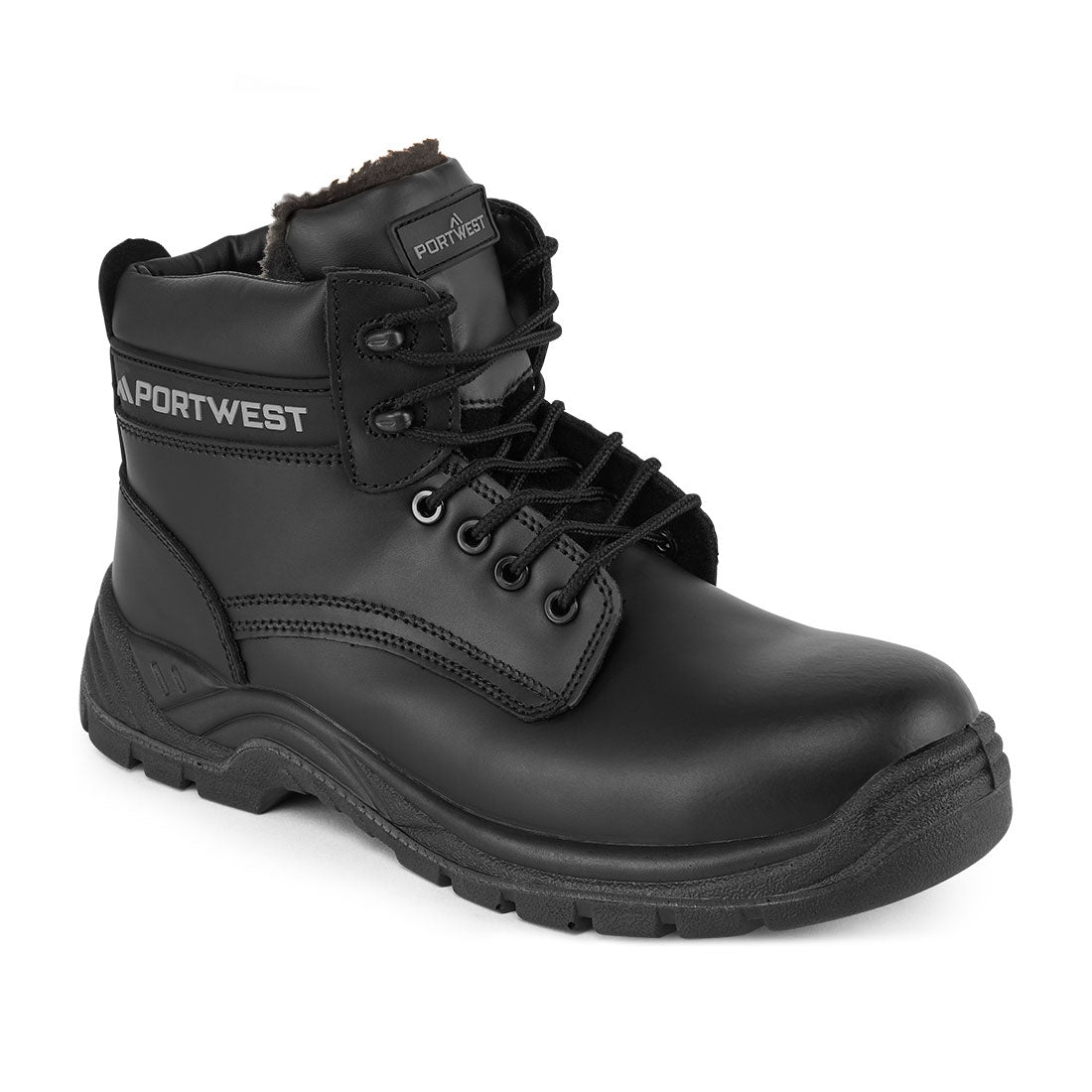 Portwest FC12 — Composite Leather Winter Ankle Boot S3S SR