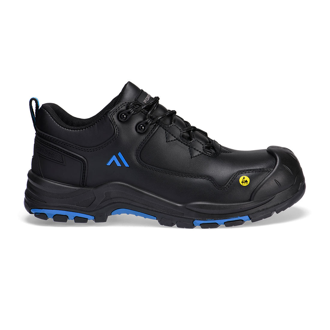 Portwest FC19 — Composite Action Leather Low Shoe S3S ESD HRO SR SC FO