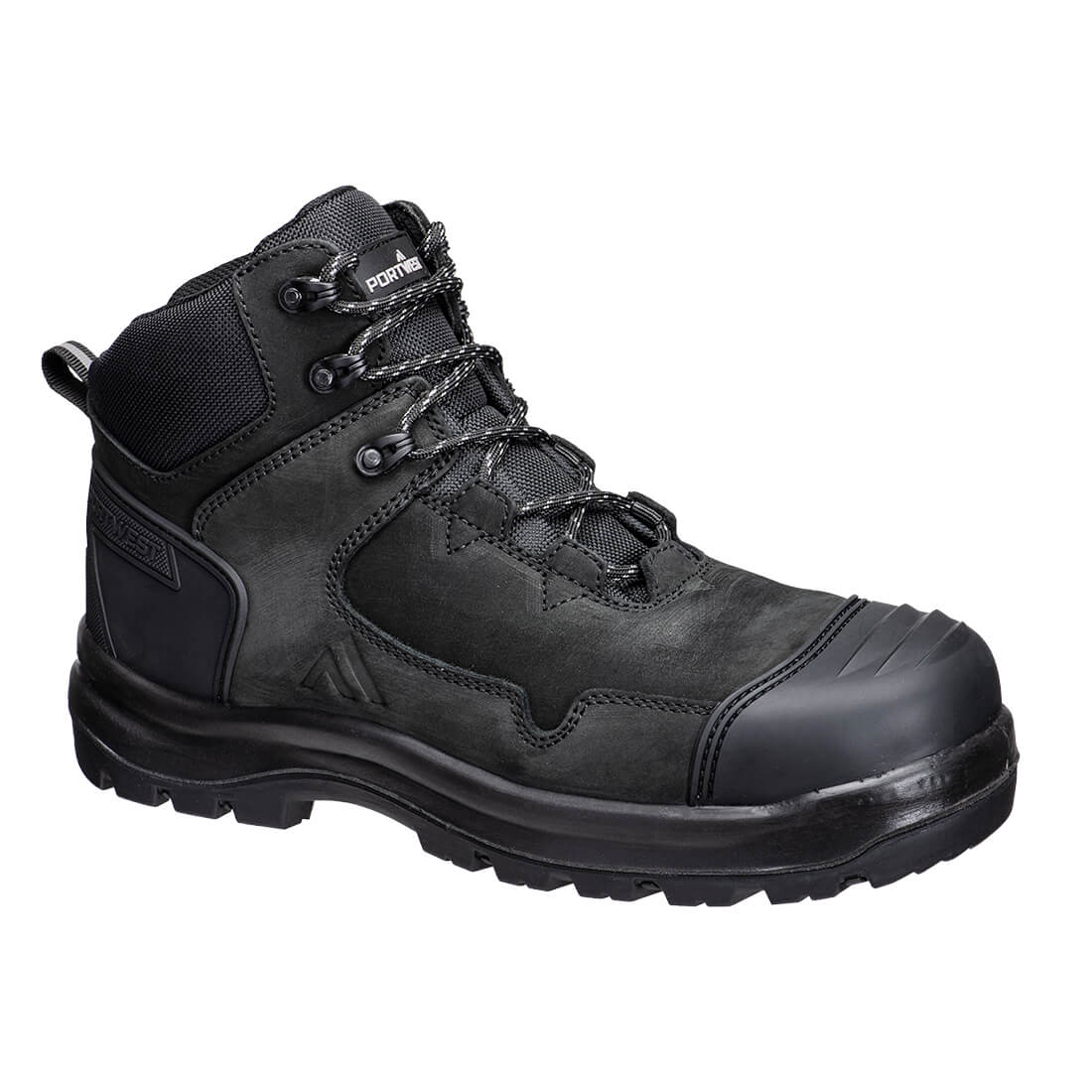 Portwest FD04 — Composite Nubuck Leather Mid Boot S3S HRO SR FO SC LG