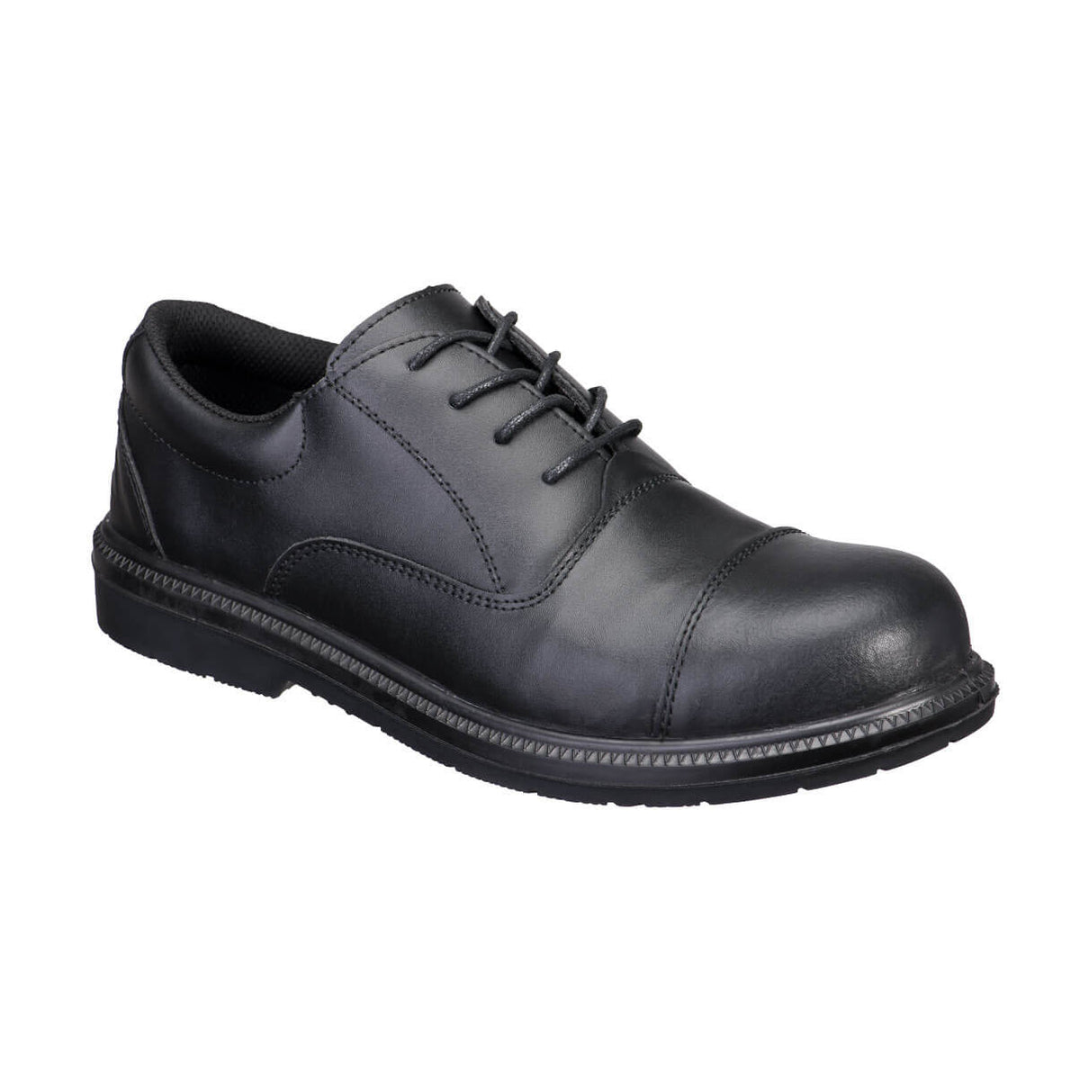 Portwest FD18 — Steel Action Leather Executive Shoe S3 SR FO