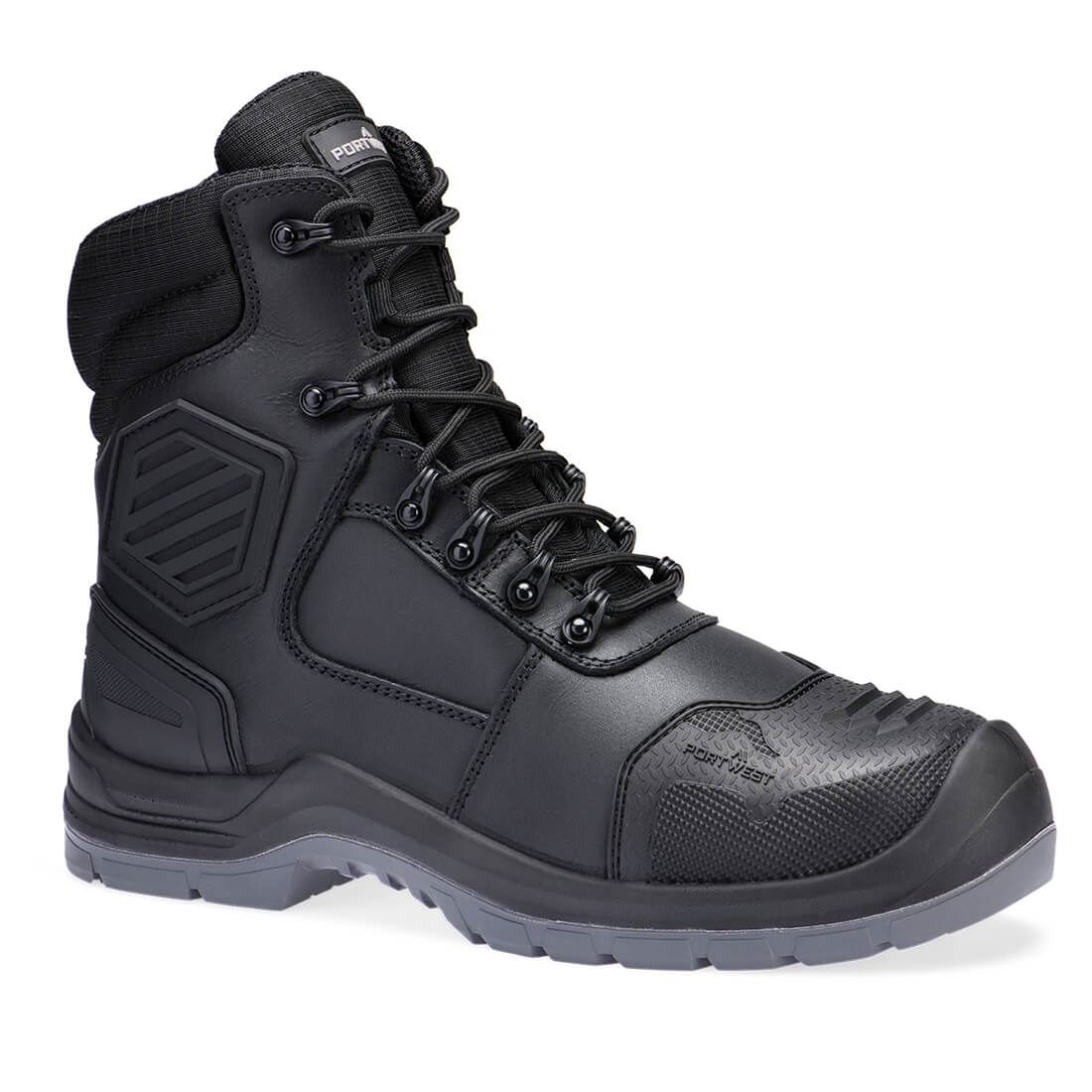 Portwest FD25 — Composite Leather Mid Boot S7L HRO M CI LG SC AN SR FO