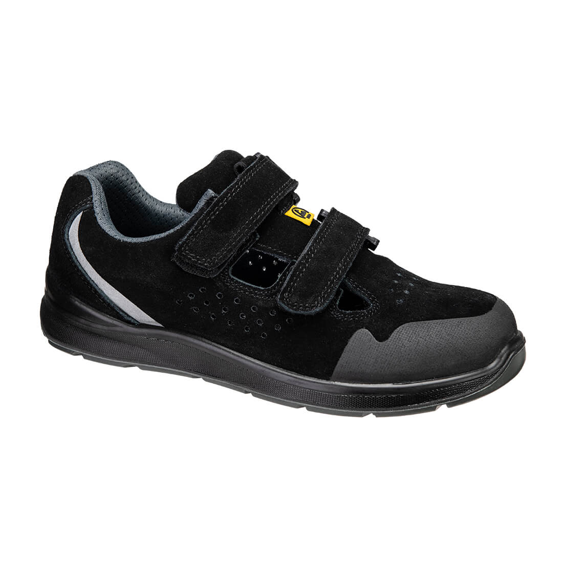 Portwest FE08 — Steel Cow Suede Sandal S1P ESD SR FO