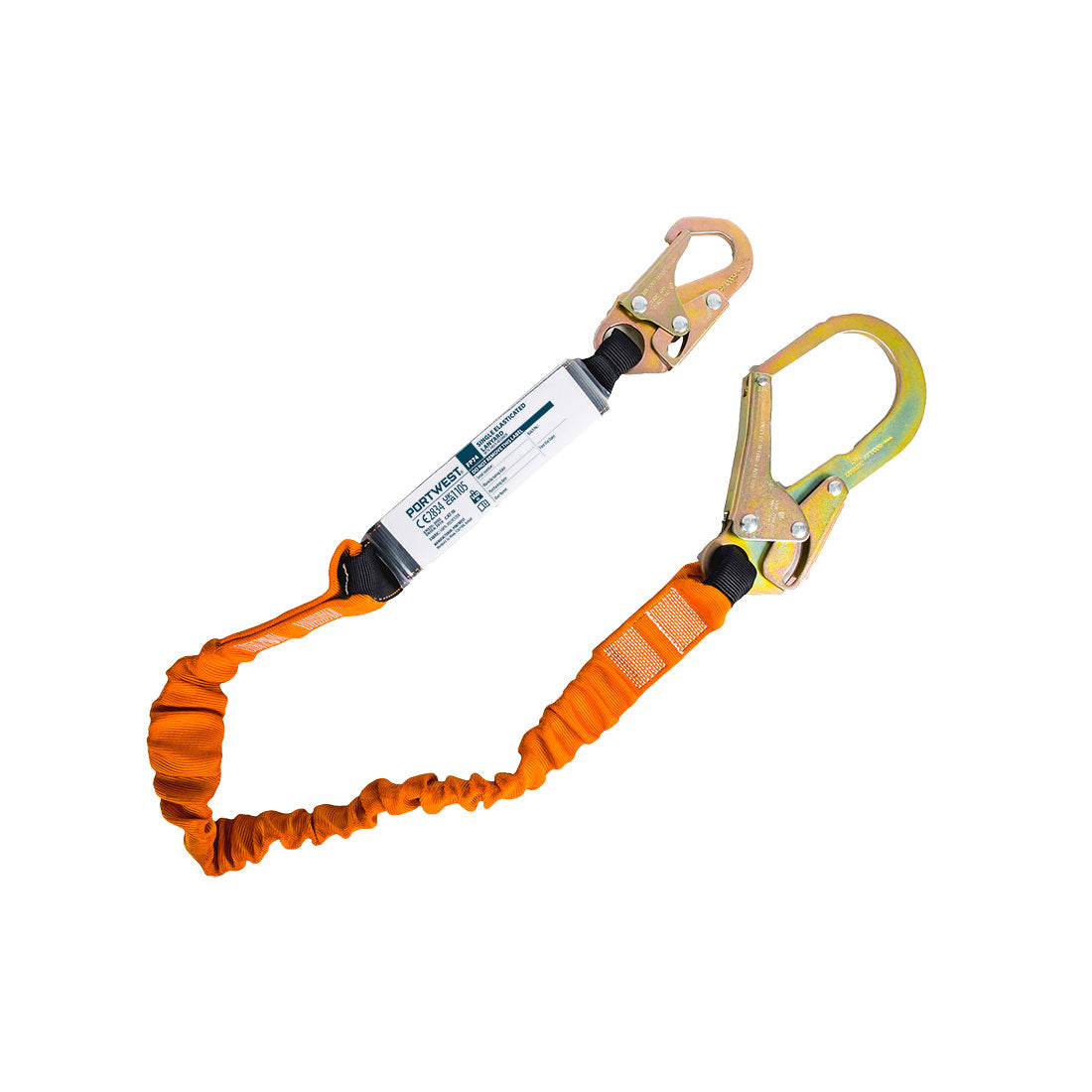 Portwest FP74 — Single 140kg 1.8m Lanyard with Shock Absorber