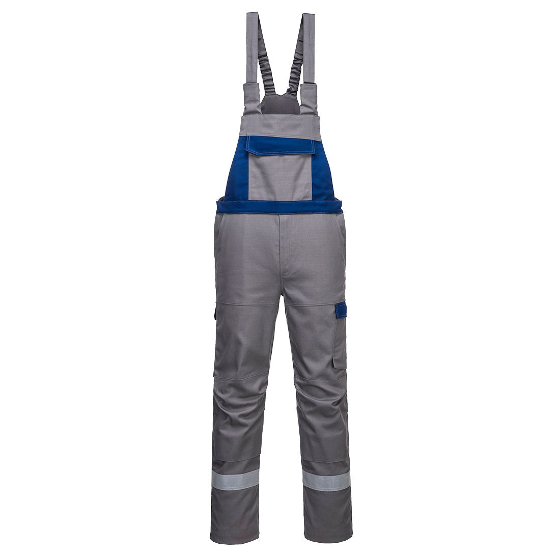 Portwest FR07 — Bizflame Industry Two Tone FR Bib and Brace