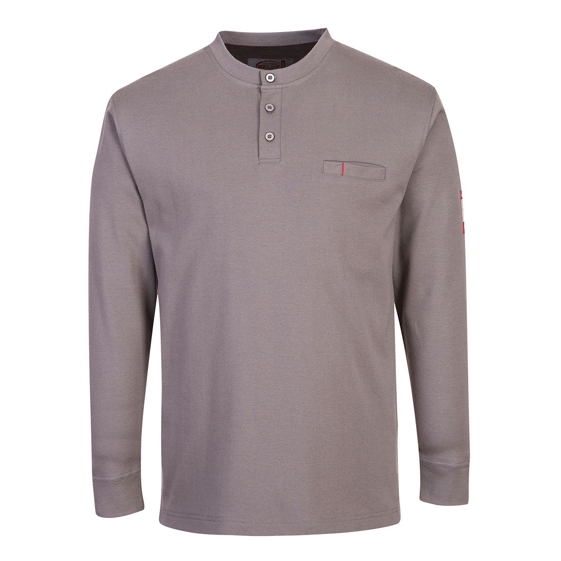 Portwest FR32 — Bizflame Knit FR Long Sleeve Henley