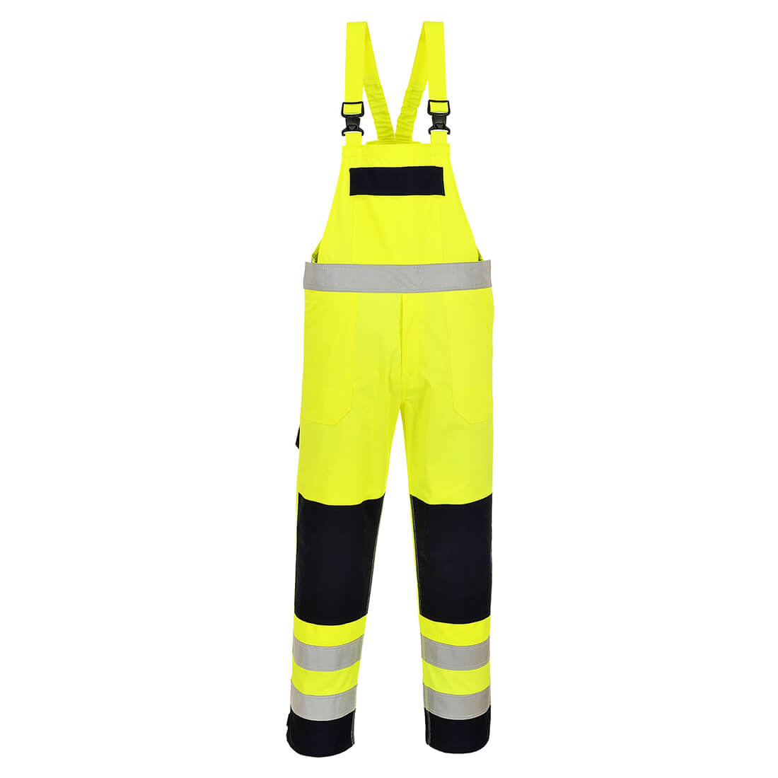 Portwest FR63 — Bizflame Work Hi-Vis Multi-Norm Contrast FR Bib and Brace
