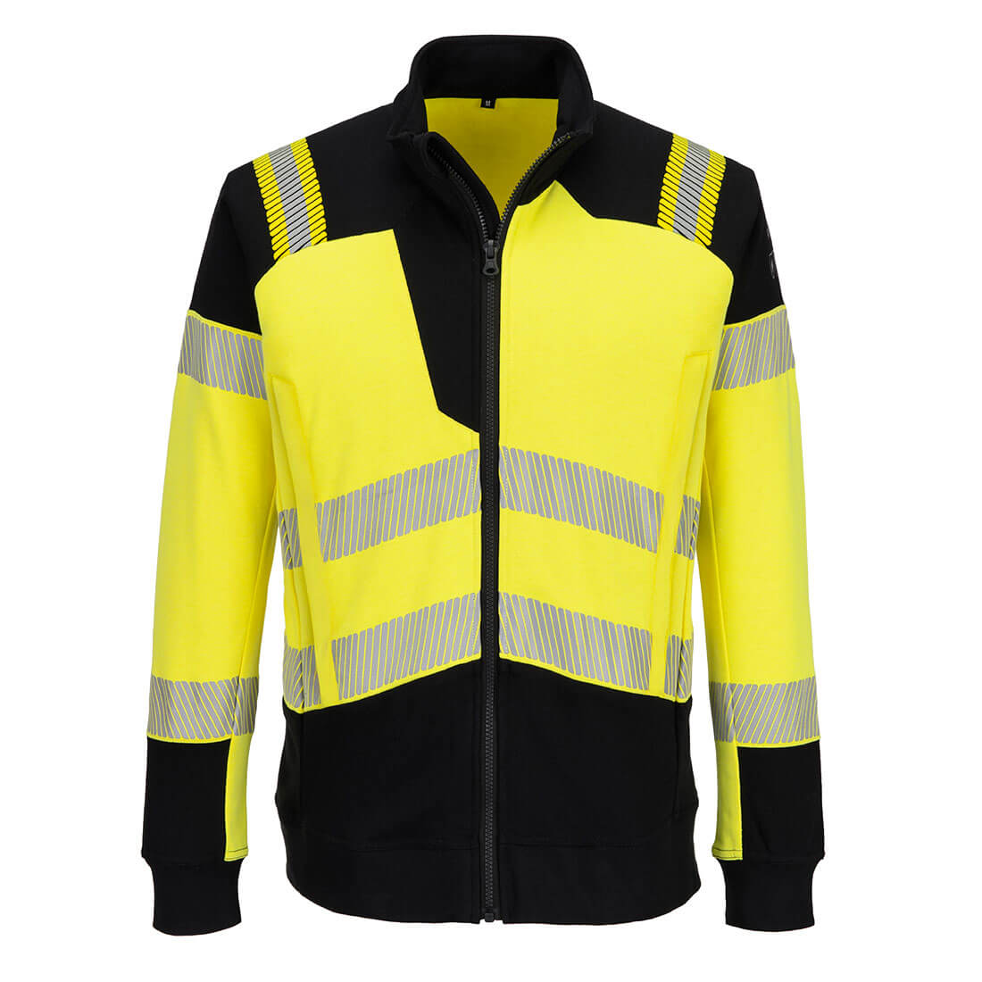 Portwest FR717 — PW3 Modaflame Knit Hi-Vis FR Full Zip Sweatshirt