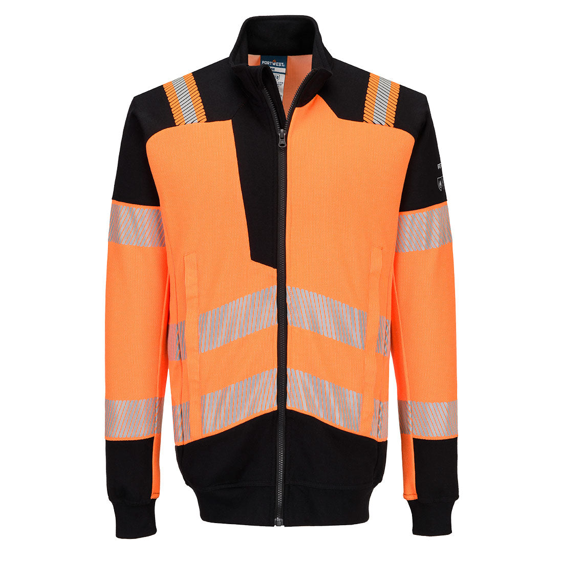 Portwest FR756 — PW3 Modaflame Knit HVO FR Full Zip Sweatshirt