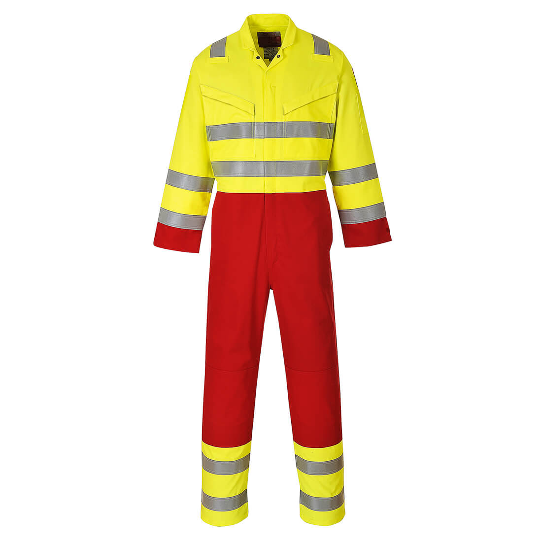 Portwest FR90 — Bizflame Work Hi-Vis Contrast FR Coverall