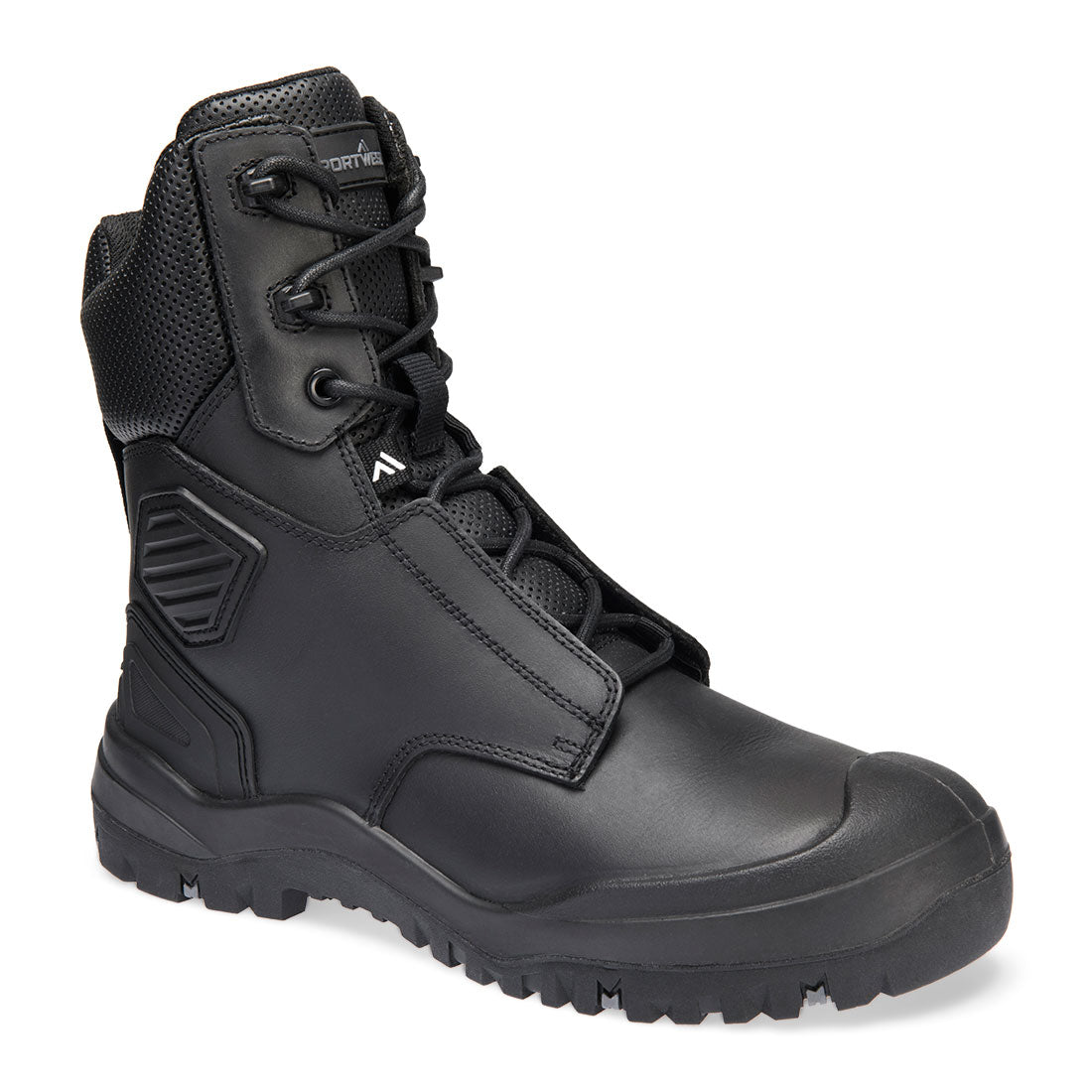 Portwest FT31 — Steel Leather Shin Boot S3 SC HRO HI CI LG SR FO