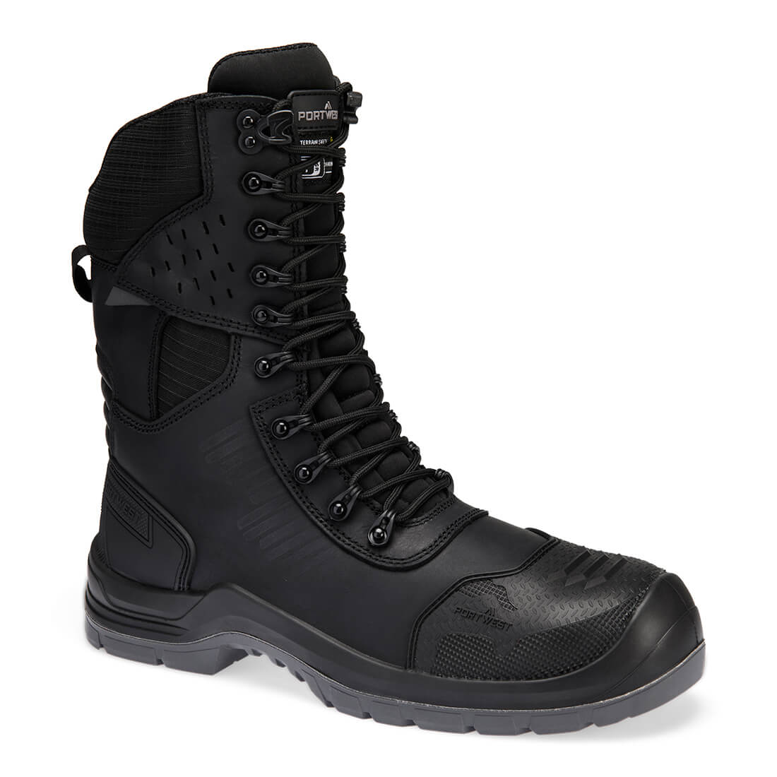 Portwest FV03 — Composite Leather High Boot S7L ESD HRO LG FO SC CI SR