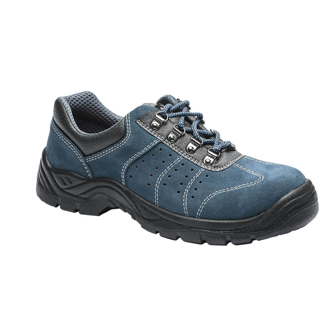 Portwest FW02 — Steel Suede Leather Low Shoe S1P SR FO