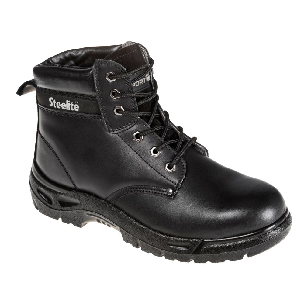 Portwest FW03 — Steel Action Leather Ankle Boot S3 SR