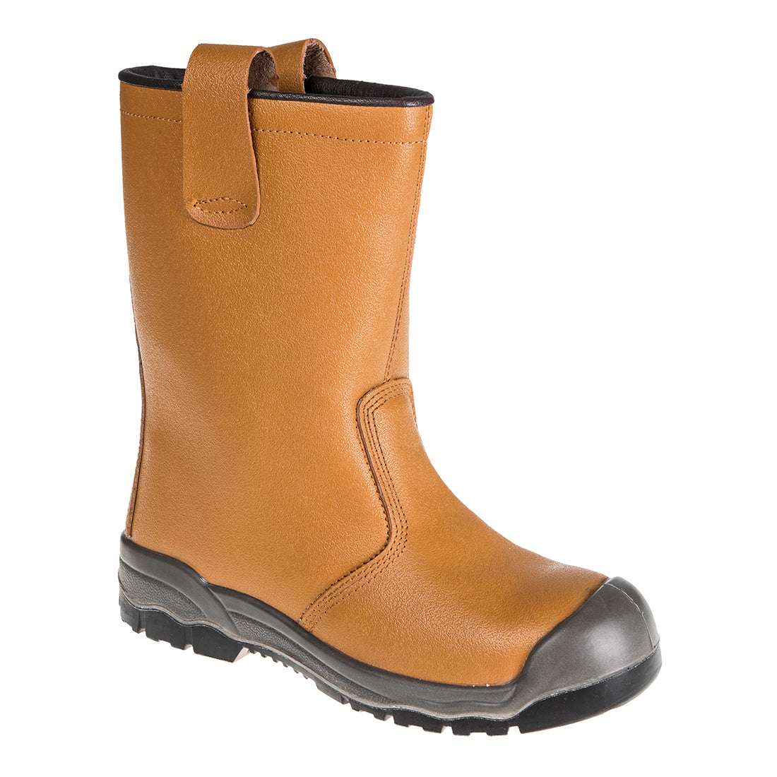 Portwest FW13 — Steel Action Leather Rigger Boot S1P SR