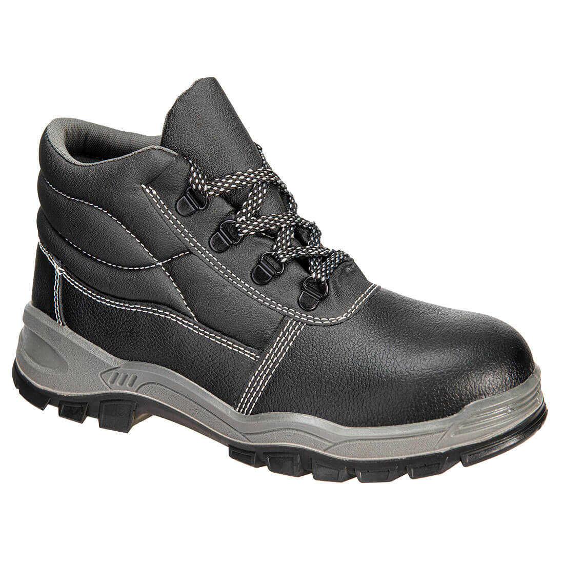 Portwest FW23 — Steel Action Leather Mid Boot S3 SR FO