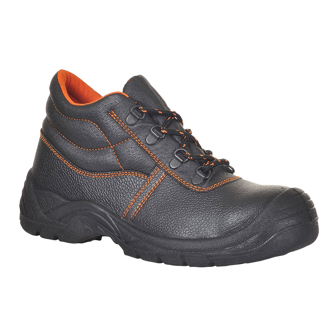 Portwest FW24 — Steel Action Leather Mid Boot S3 SRC
