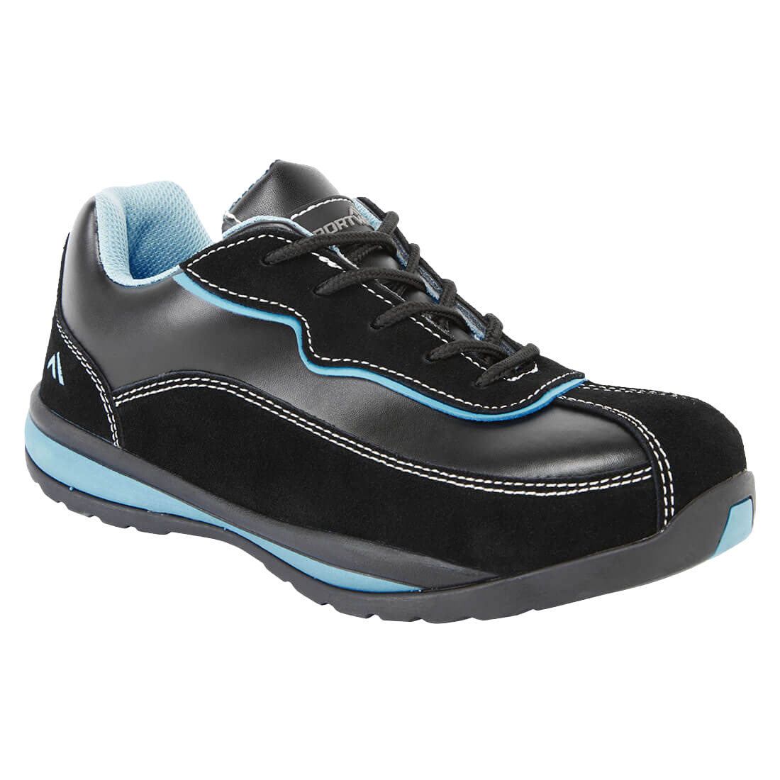 Portwest FW39 — Steel Leather Trainer S1P HRO SR