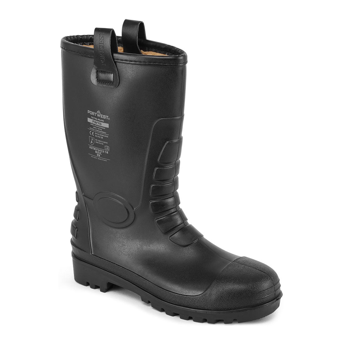 Steel PVC Rigger Boot S5 FO CI — Portwest FW75