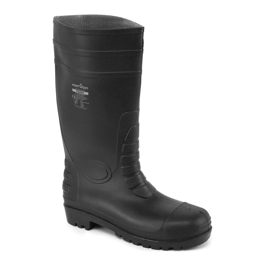 Portwest FW94 — Steel PVC Classic Wellington S4 FO CI