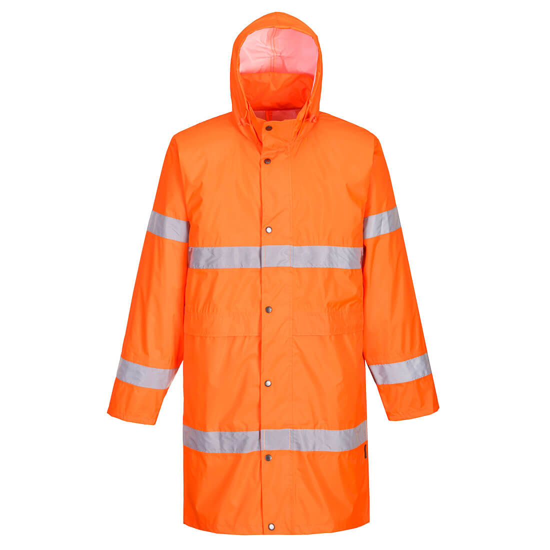 Portwest H442 — Hi-Vis Rain Coat 100cm