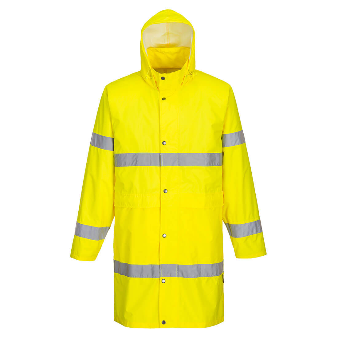 Portwest H442 — Hi-Vis Rain Coat 100cm