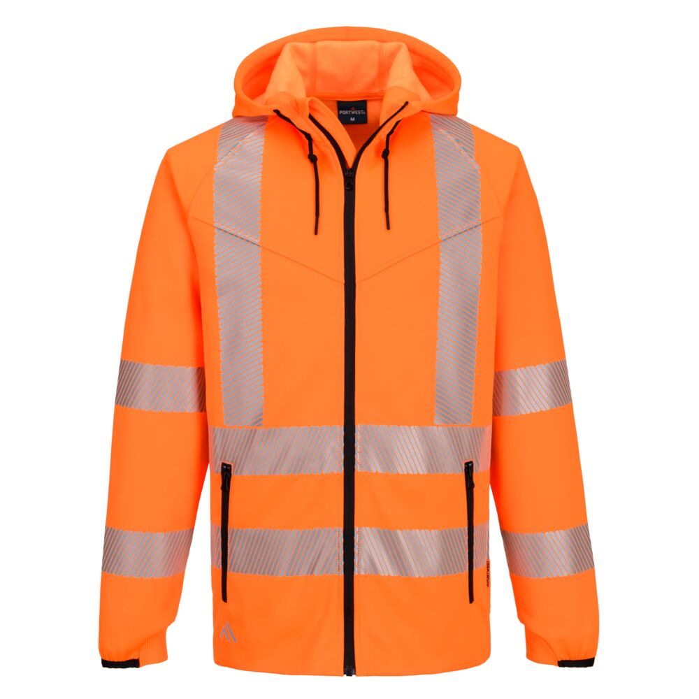 Portwest KX303 — KX3 Sport Hi-Vis Zipped Hoodie
