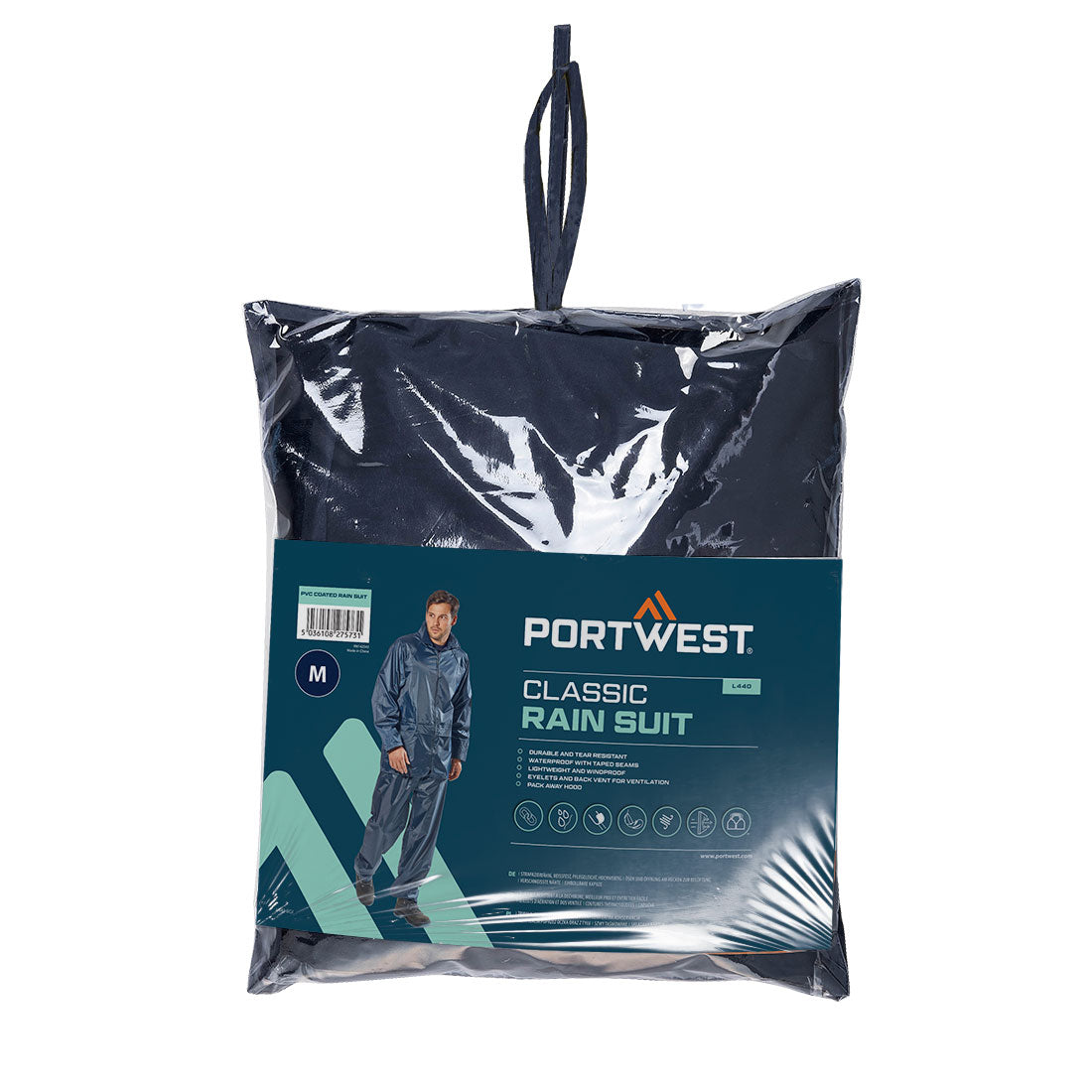 Portwest L440 — Essentials Rainsuit (2 Piece Suit)