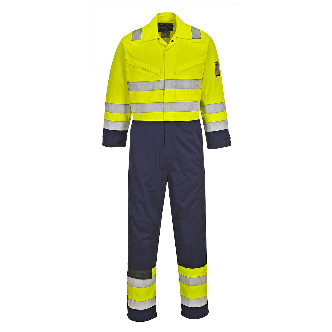 Portwest MV28 — Modaflame Work Hi-Vis Multi-Norm Contrast FR Coverall