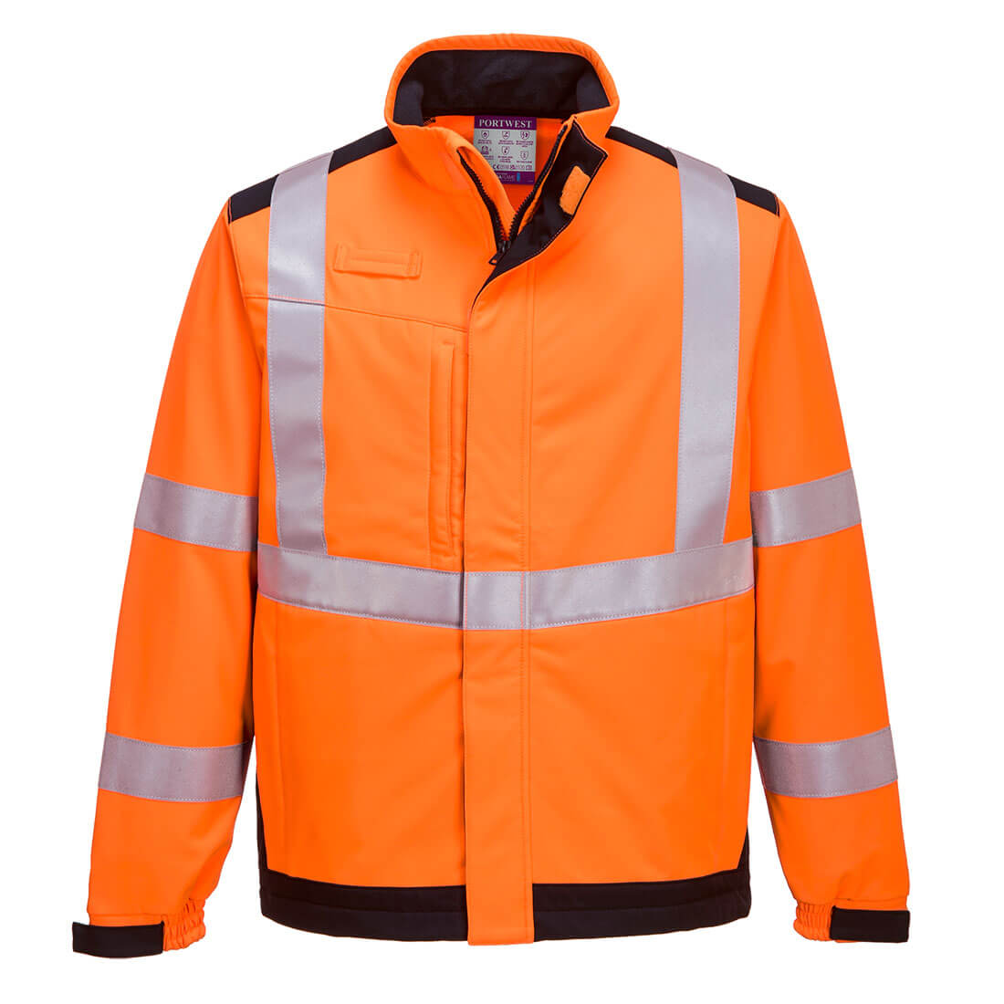 Portwest MV72 — Modaflame Softshell Hi-Vis Multi-Norm FR Jacket