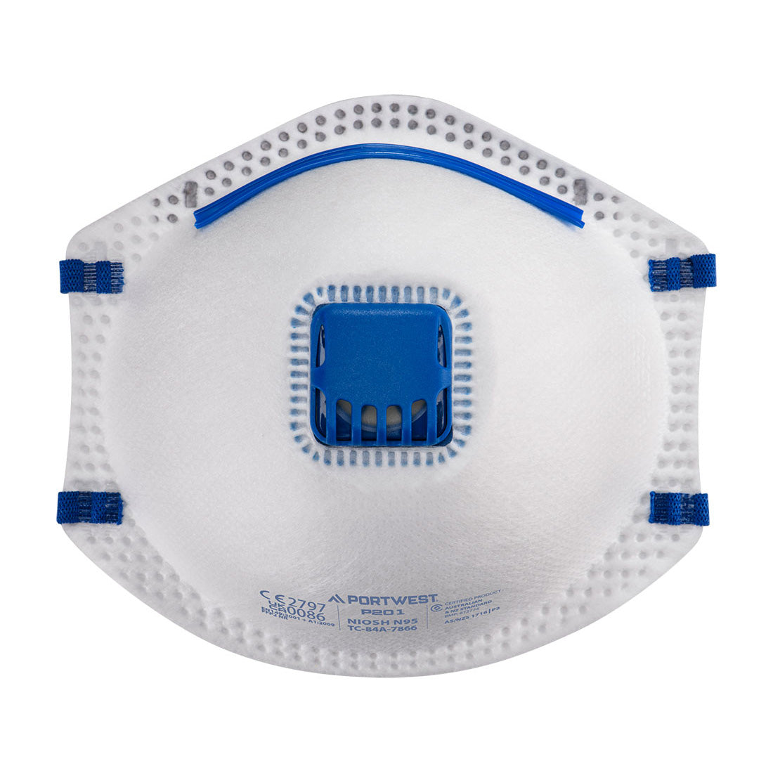 Portwest P201 — FFP2 Valved Respirator (Pk10)