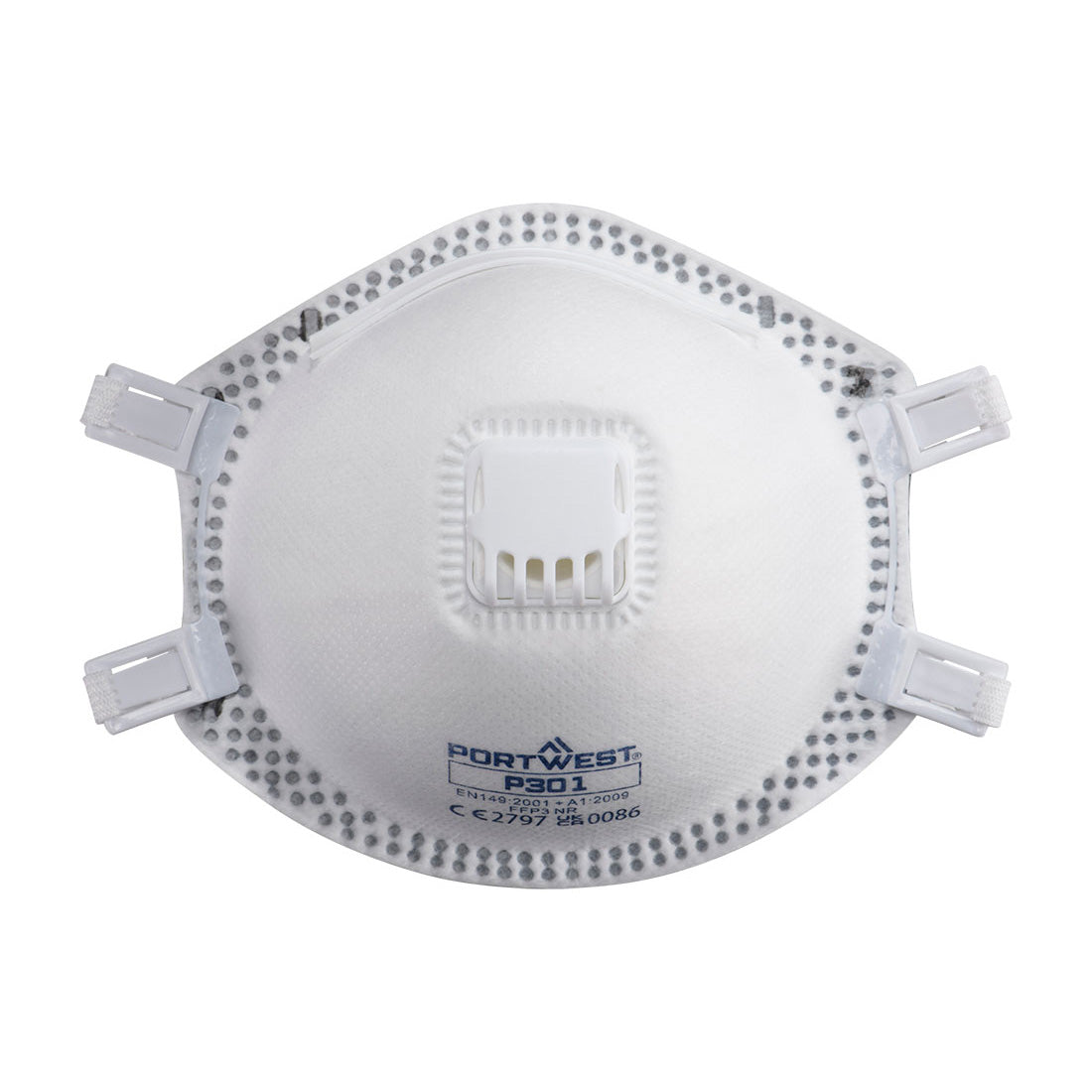 Portwest P301 — FFP3 Valved Respirator (Pk10)